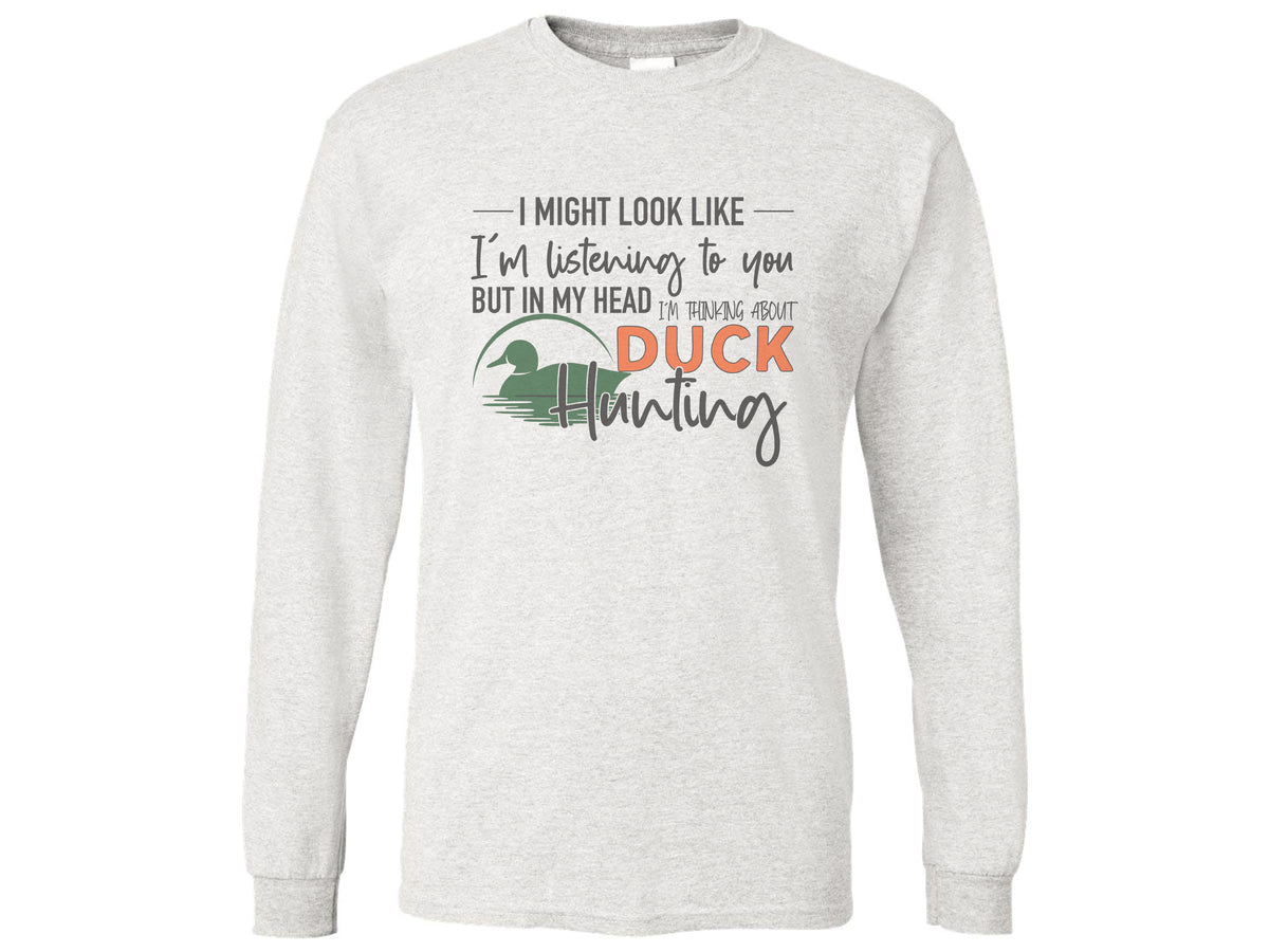 Thinking About Duck Hunting Shirt