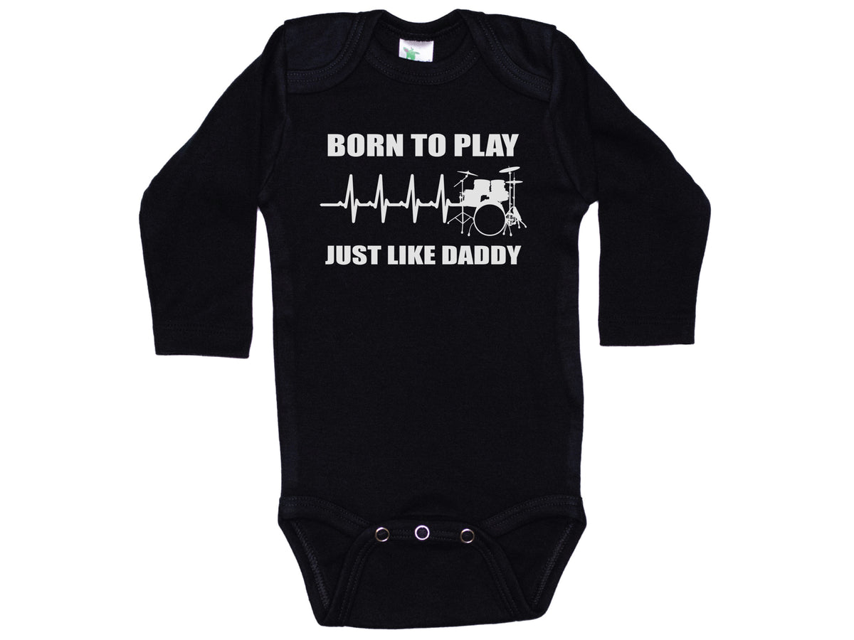 Born To Play Drums Just Like Daddy Onesie®
