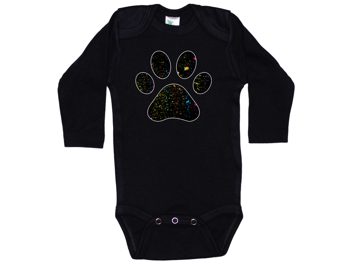Neon Dog Footprint Onesie®