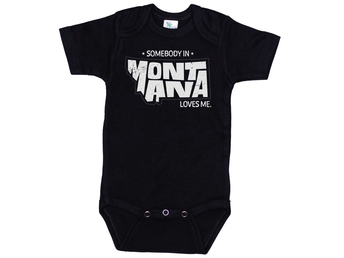 Somebody In Montana Loves Me Onesie®