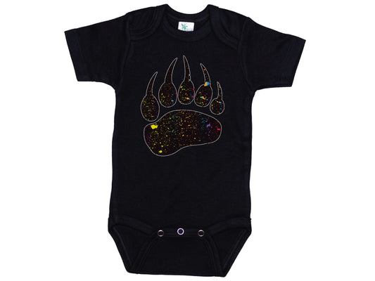 Neon Bear Footprint Onesie®