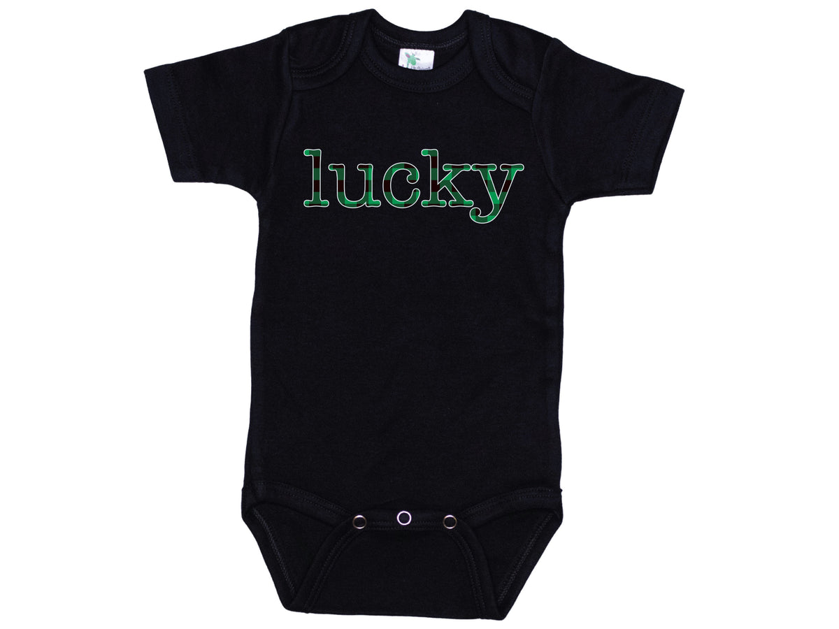 Lucky Plaid Onesie®