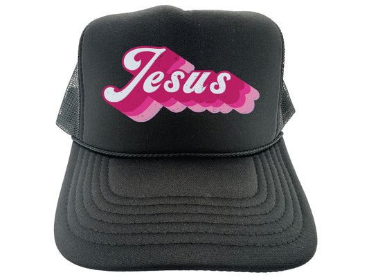 Pink Jesus Hat