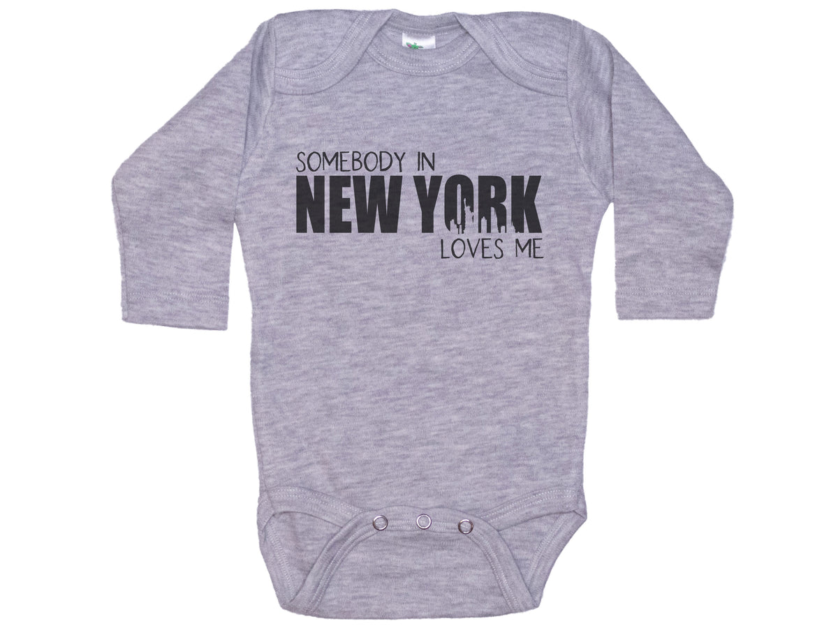 Somebody In New York Loves Me Onesie®