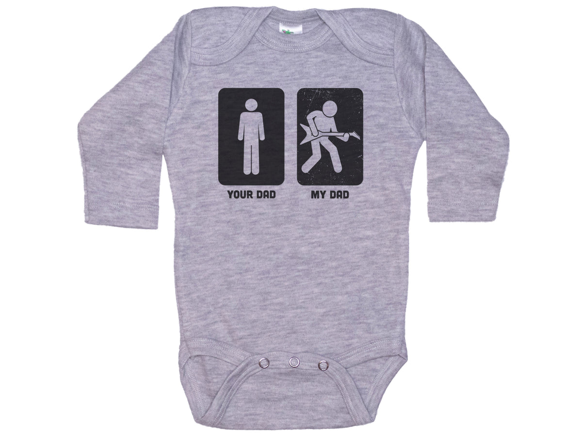 Your Dad My Dad Guitar Onesie®
