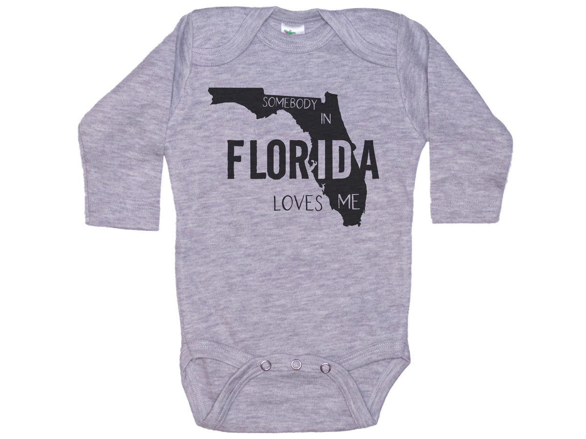 Somebody In Florida Loves Me Onesie®