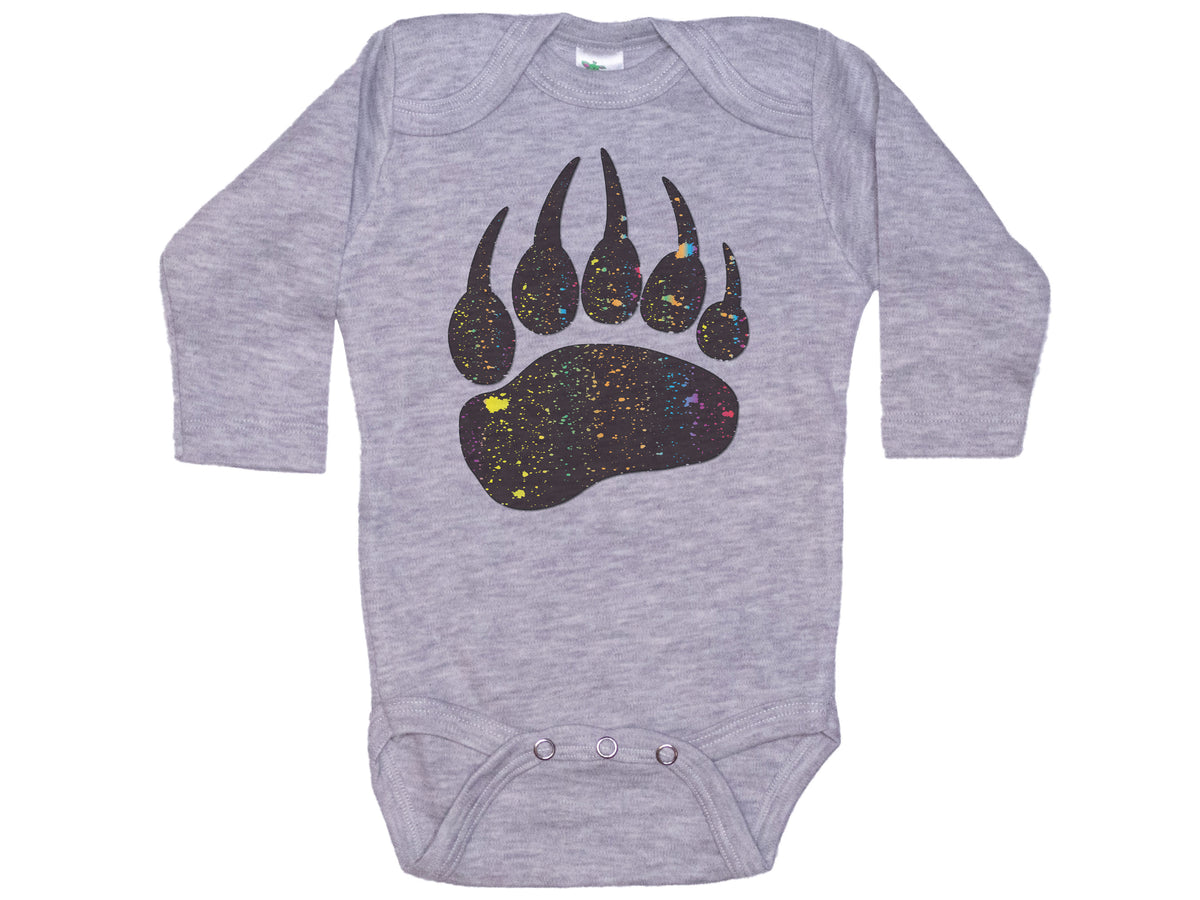 Neon Bear Footprint Onesie®