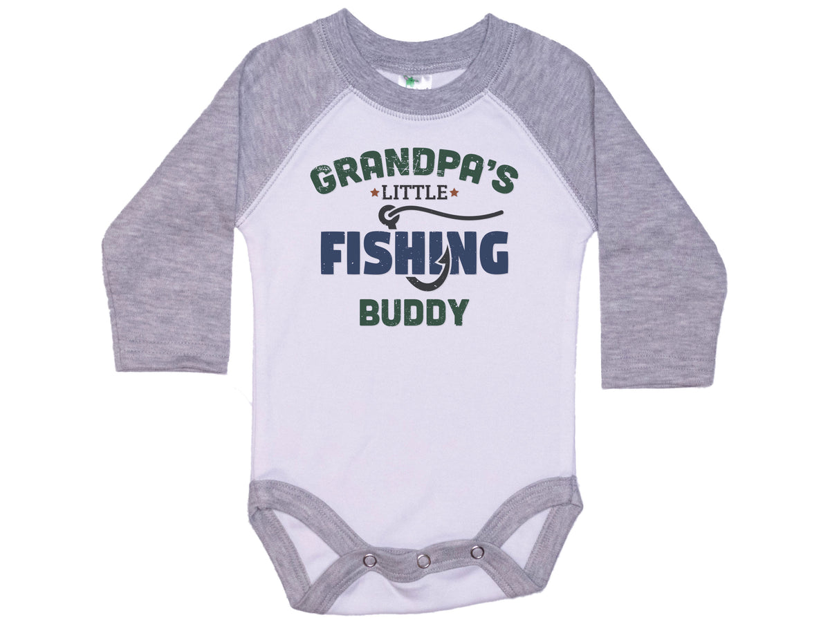 Grandpa's Little Fishing Buddy Onesie®