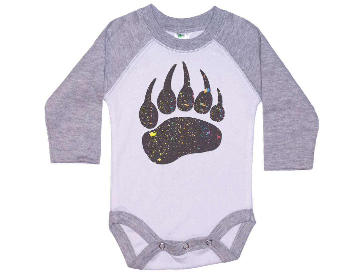 Neon Bear Footprint Onesie®
