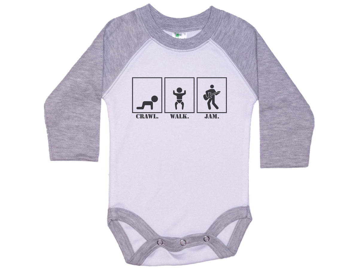 Crawl Walk Jam Onesie®
