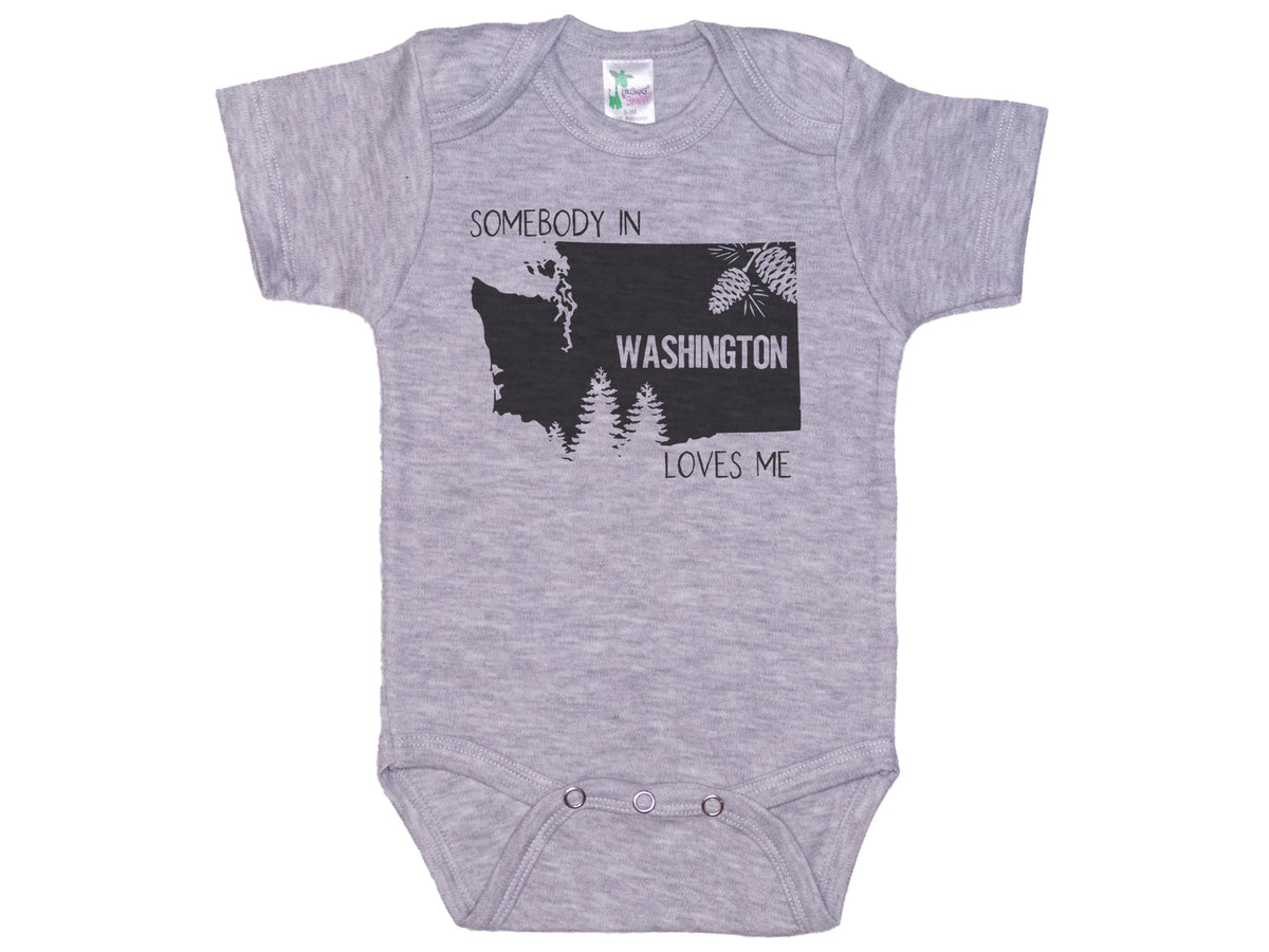 Somebody In Washington Loves Me Onesie®