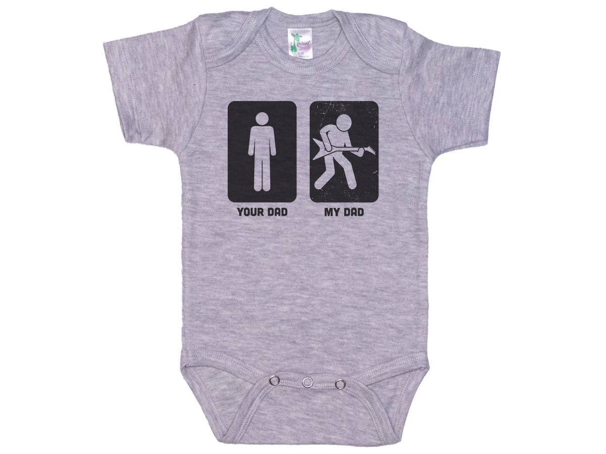 Your Dad My Dad Guitar Onesie®