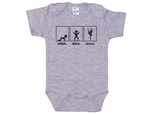 Crawl Walk Dance Onesie®