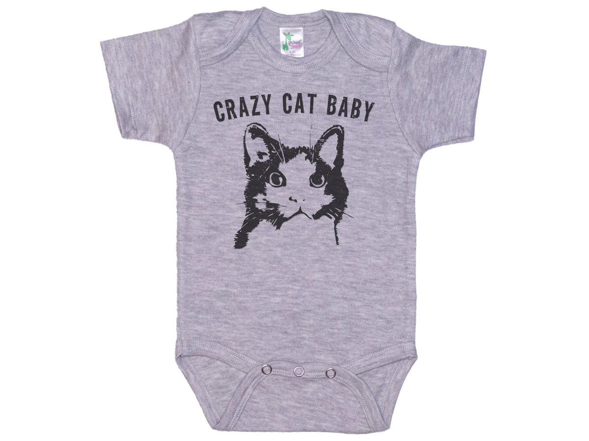 Crazy Cat Baby Onesie®