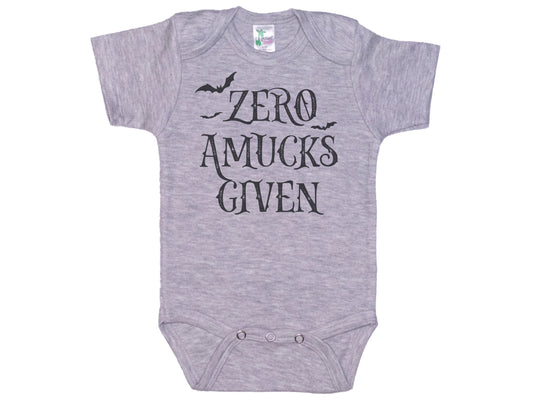 Zero Amucks Given Onesie®