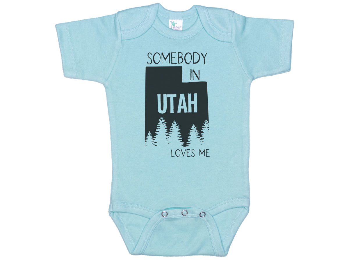 Somebody In Utah Loves Me Onesie®