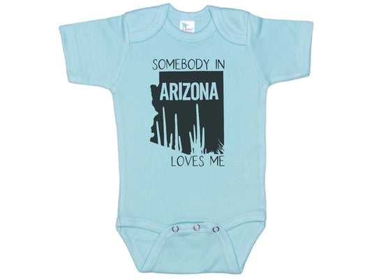 Somebody In Arizona Loves Me Onesie®