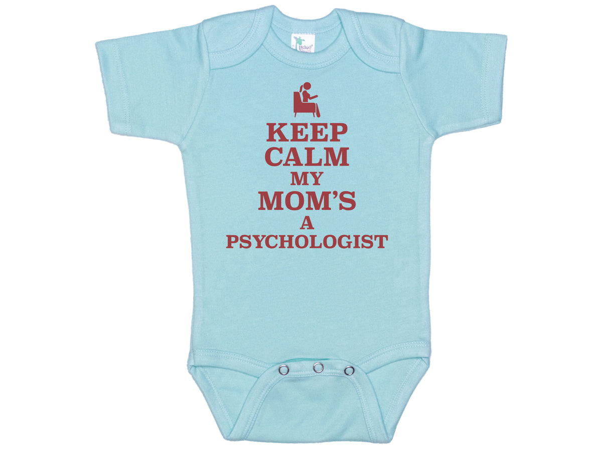 Keep Calm My Mom's A Psychologist Onesie®