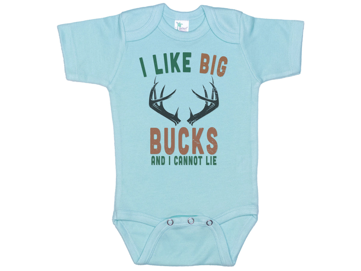 I Like Big Bucks And I Cannot Lie Onesie®