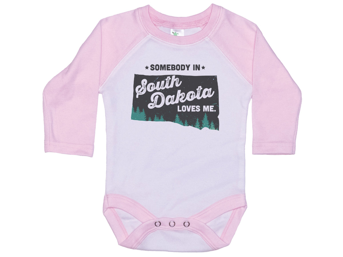 Somebody In South Dakota Loves Me Onesie®