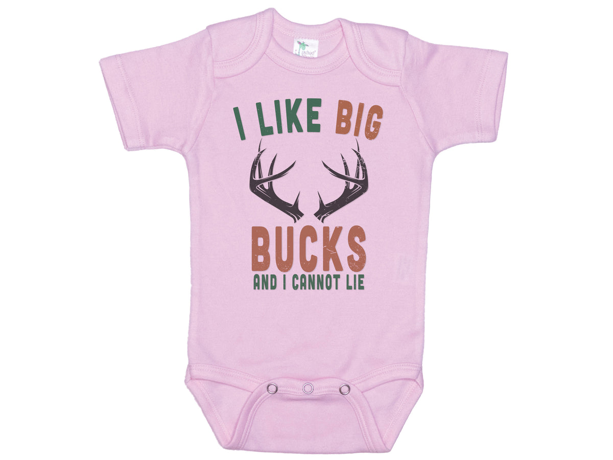 I Like Big Bucks And I Cannot Lie Onesie®