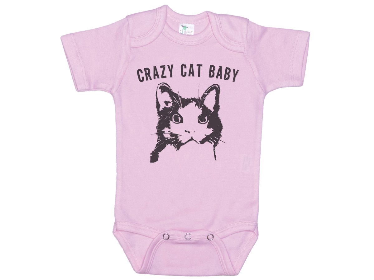 Crazy Cat Baby Onesie®