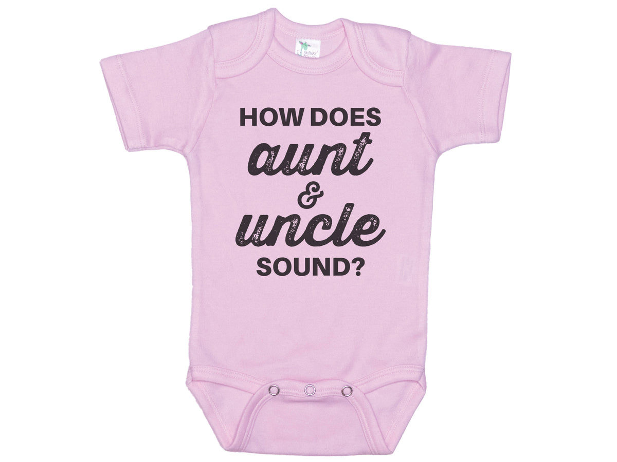 How Does Aunt And Uncle Sound Onesie®