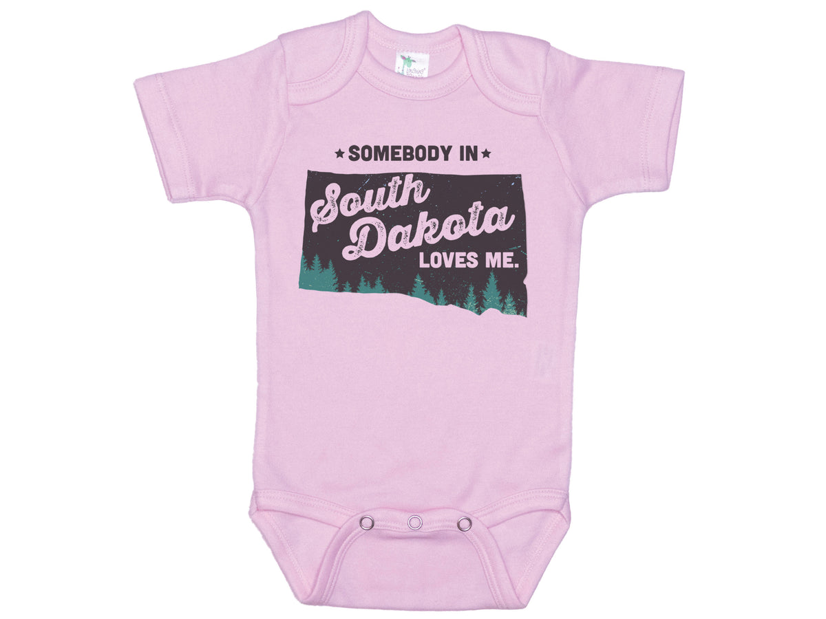 Somebody In South Dakota Loves Me Onesie®