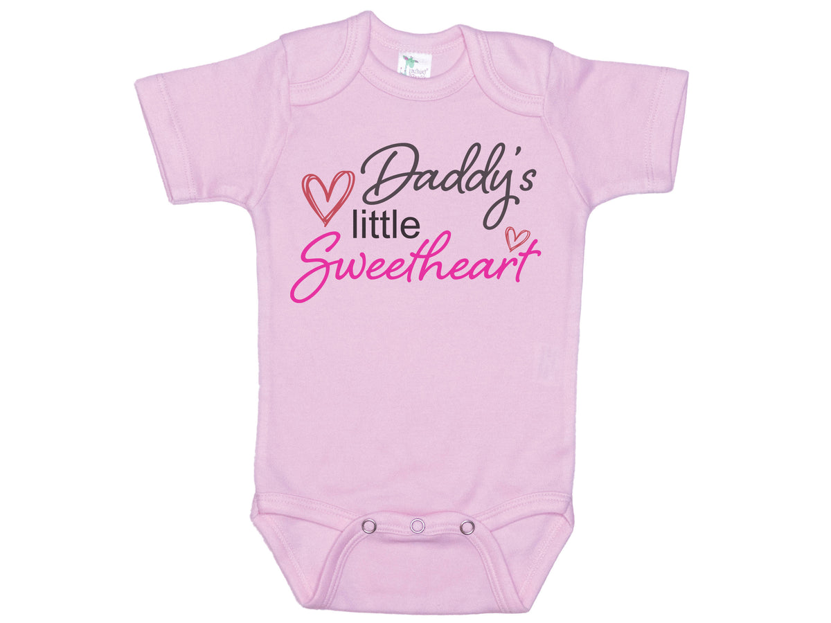 Daddy's Little Sweetheart Onesie®