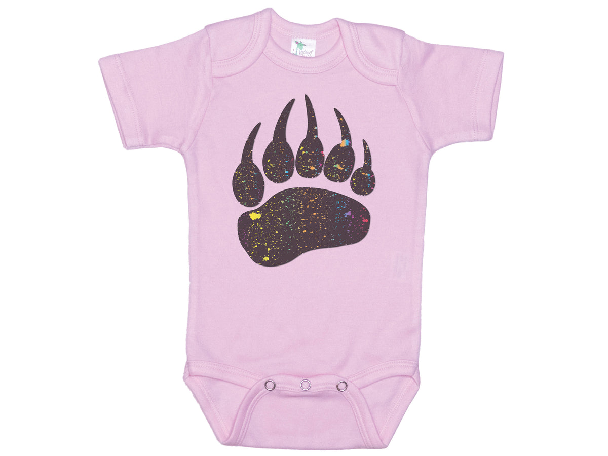 Neon Bear Footprint Onesie®