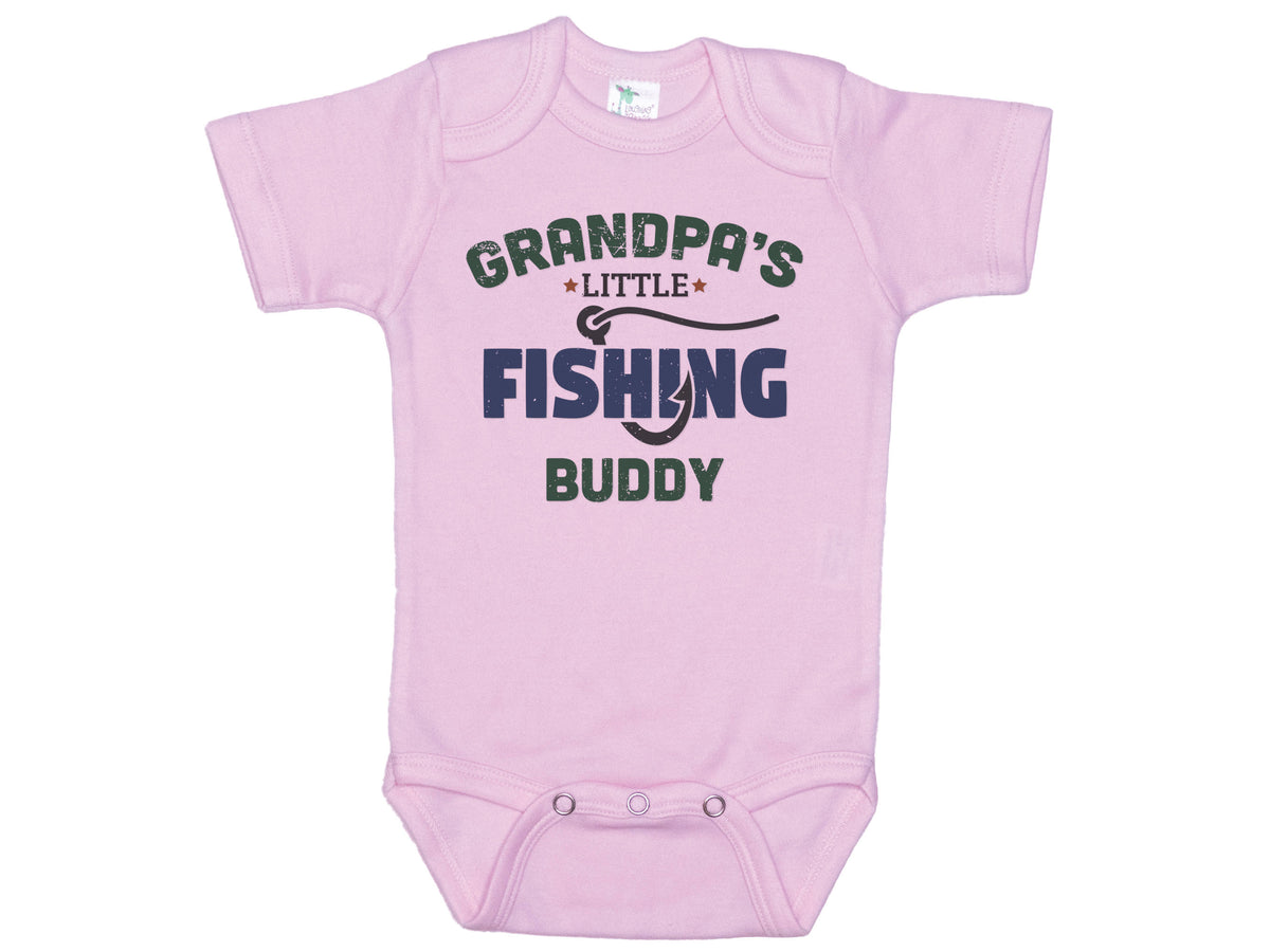 Grandpa's Little Fishing Buddy Onesie®