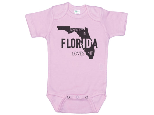 Somebody In Florida Loves Me Onesie®
