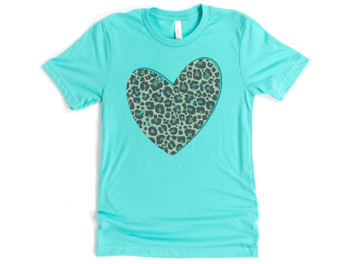 Leopard Heart Shirt