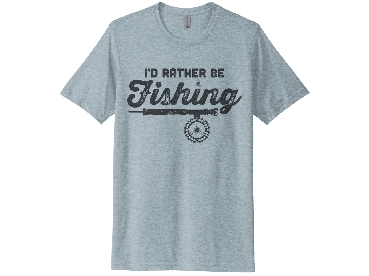 I'd Rather Be Fishing Shirt