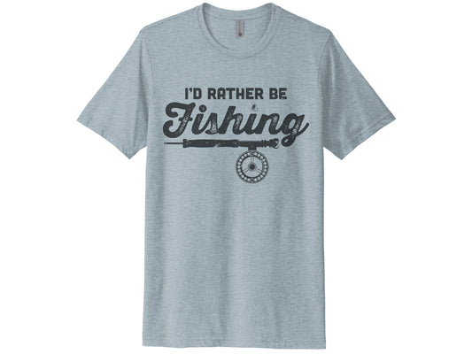 I'd Rather Be Fishing Shirt