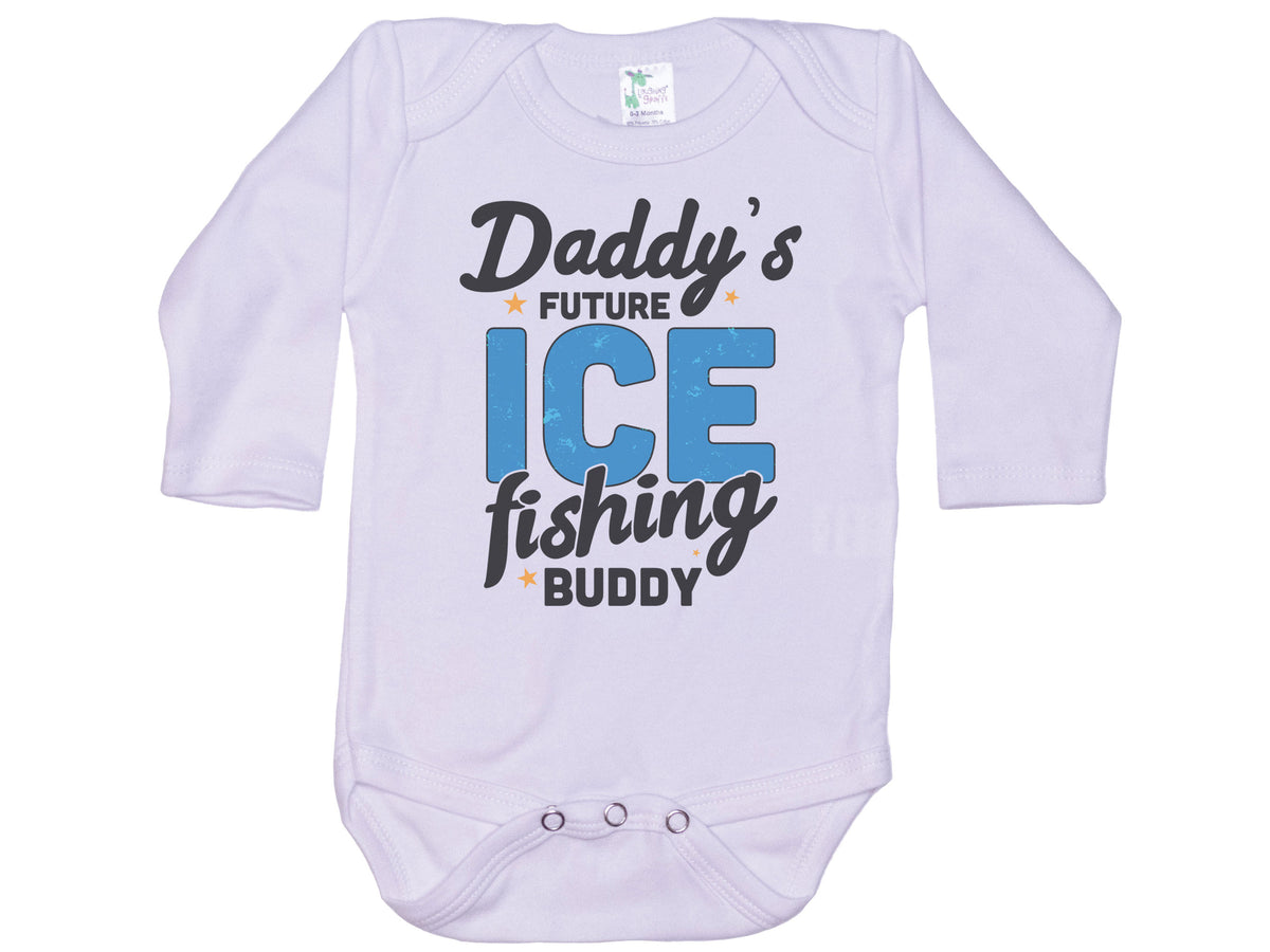 Daddy's Future Ice Fishing Buddy Onesie®