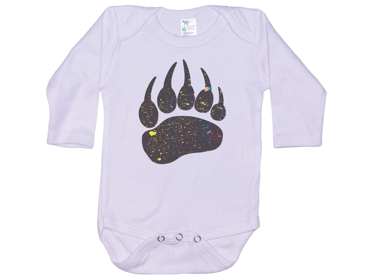 Neon Bear Footprint Onesie®