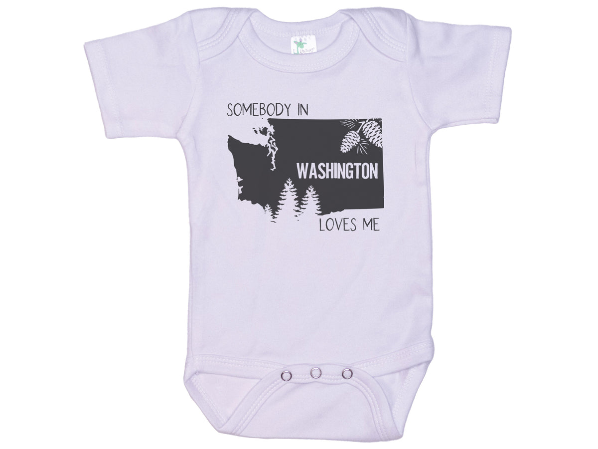 Somebody In Washington Loves Me Onesie®