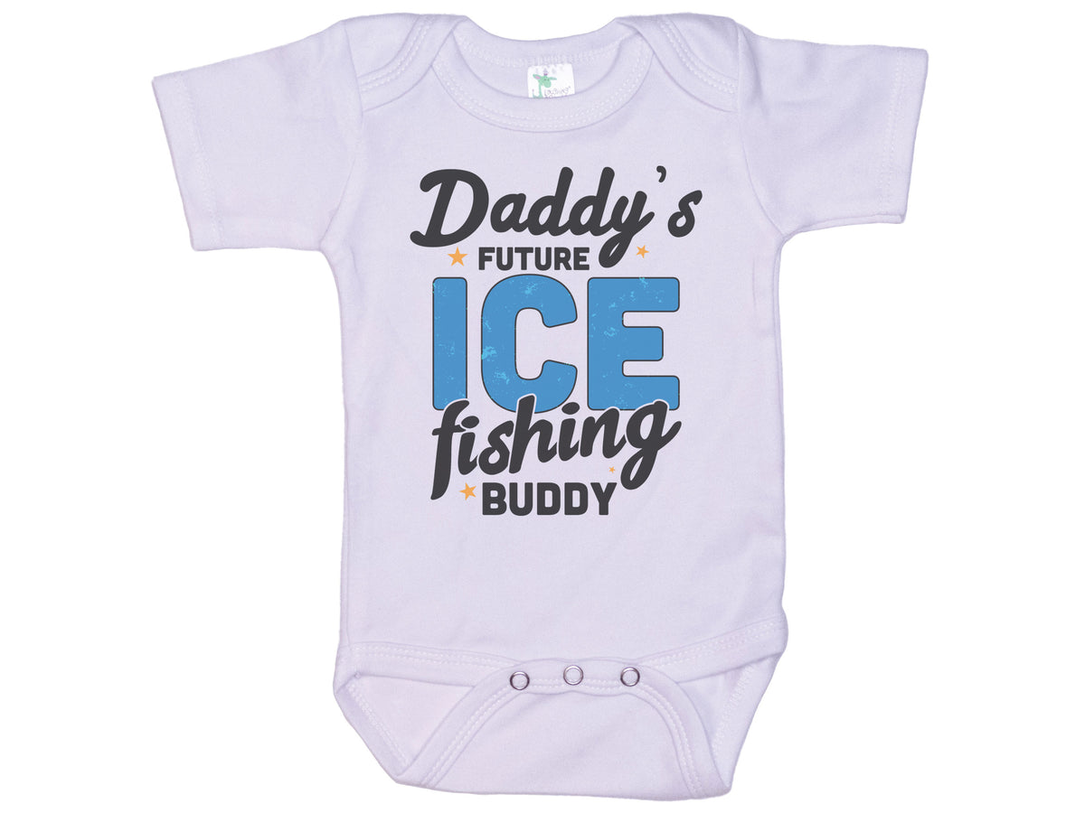 Daddy's Future Ice Fishing Buddy Onesie®