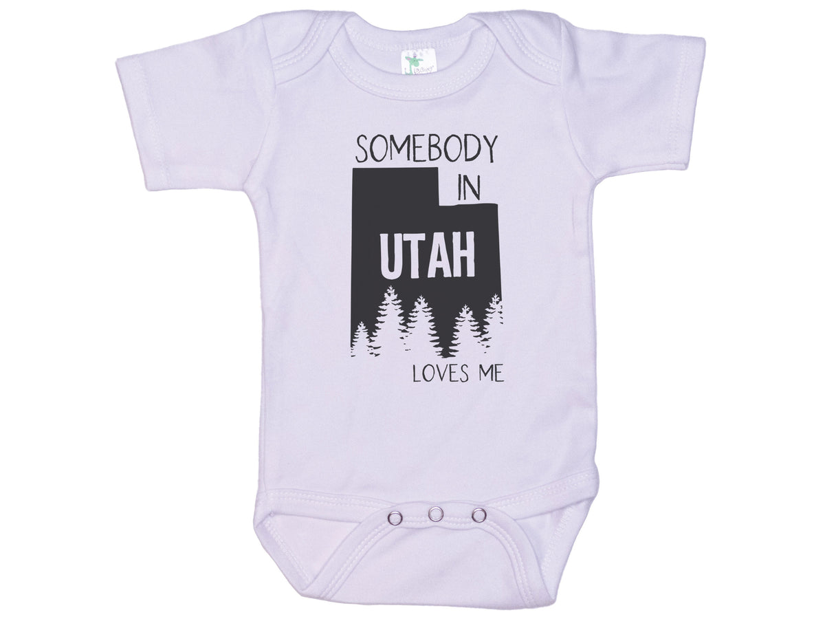 Somebody In Utah Loves Me Onesie®