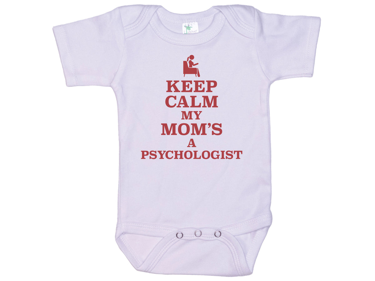 Keep Calm My Mom's A Psychologist Onesie®