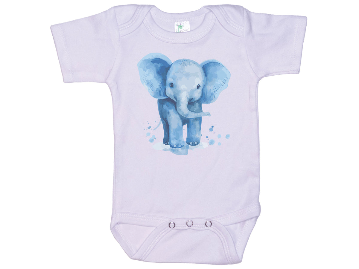 Watercolor Elephant Onesie®