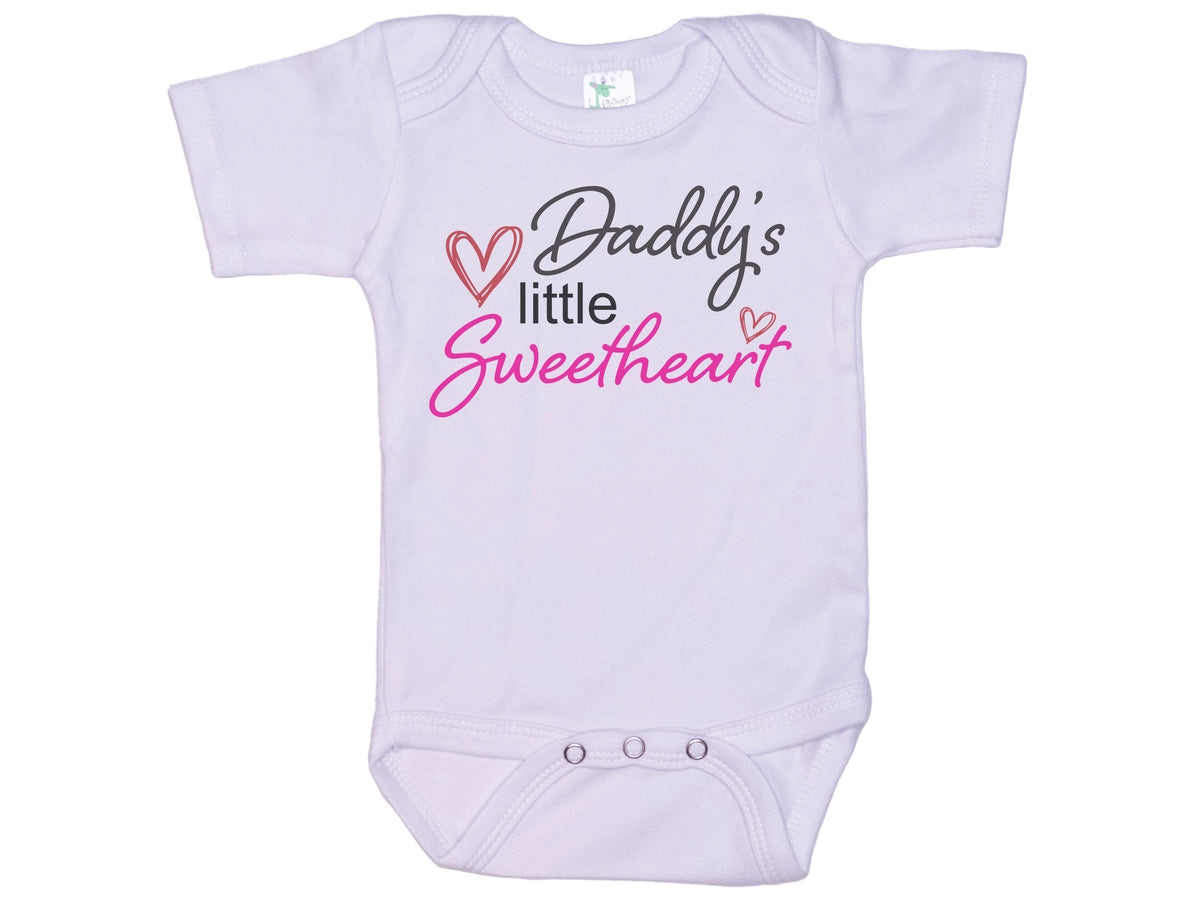 Daddy's Little Sweetheart Onesie®