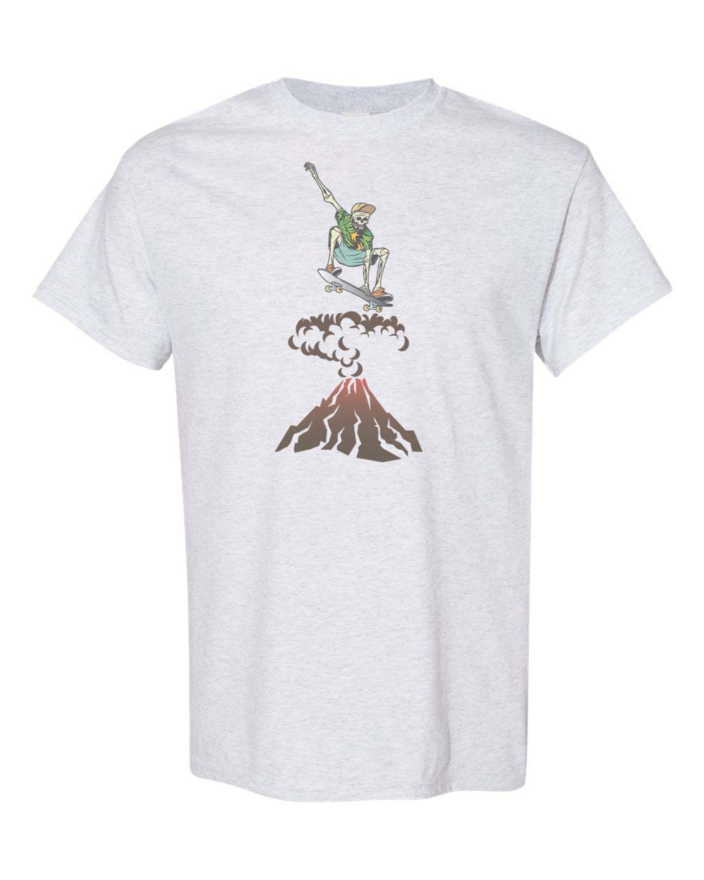 Skate Over Volcano Unisex Adult Shirt
