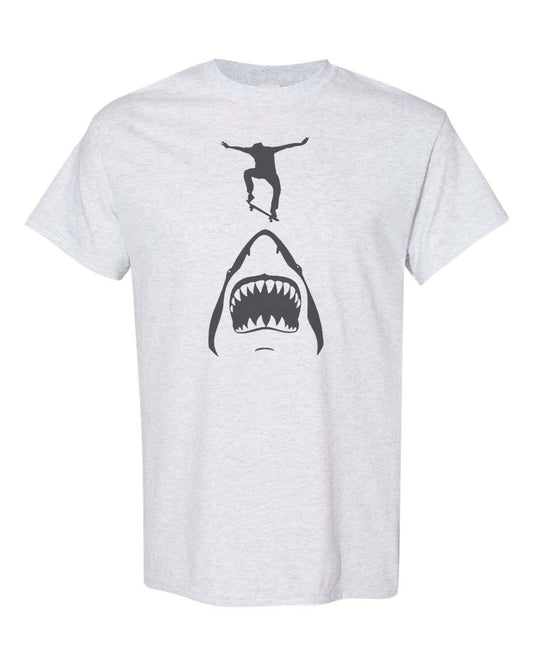 Skate Over Shark Unisex Adult Shirt