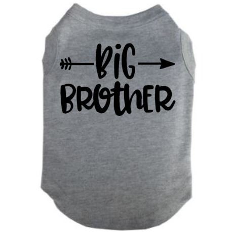Big Brother Dog Shirt, Baby Announcement Dog Shirt, Big Bro Dog Shirt, Big Brother Puppy T, Big Bro Puppy Tee, Pregnancy Reveal, Dog Shirt - Chase Me Tees LLC