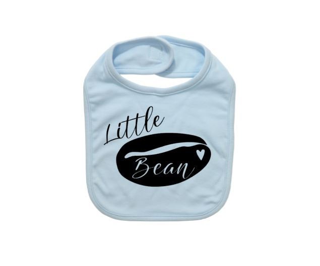 Cute Baby Bib, Little Bean, Little Bean Bib, Baby Shower, Gift For Baby, Newborn Bibs, Little Bean Baby, Infant Gift, Baby Shower Gift, Cute - Chase Me Tees LLC
