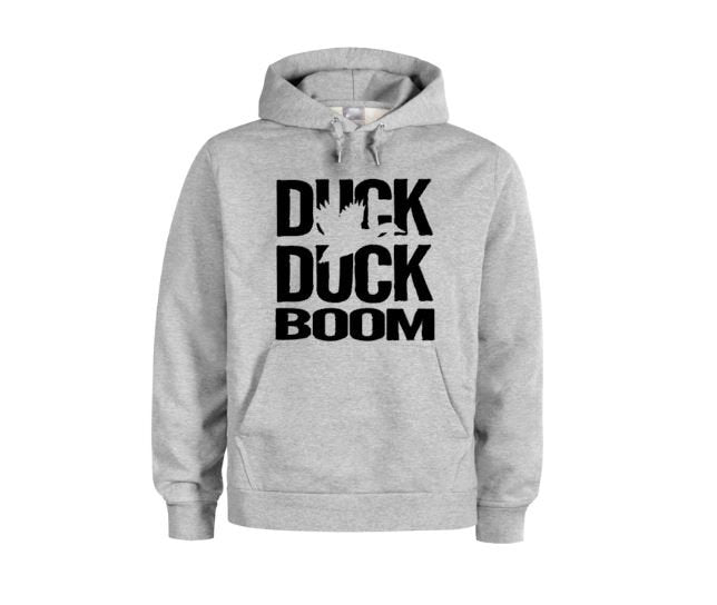 Duck Hunting Apparel, Duck Duck Boom, Duck Hunting Hoodie, Gift For Duck Hunter, Unisex Hoodie, Waterfowl Apparel, Fashion, Humor, Trendy - Chase Me Tees LLC