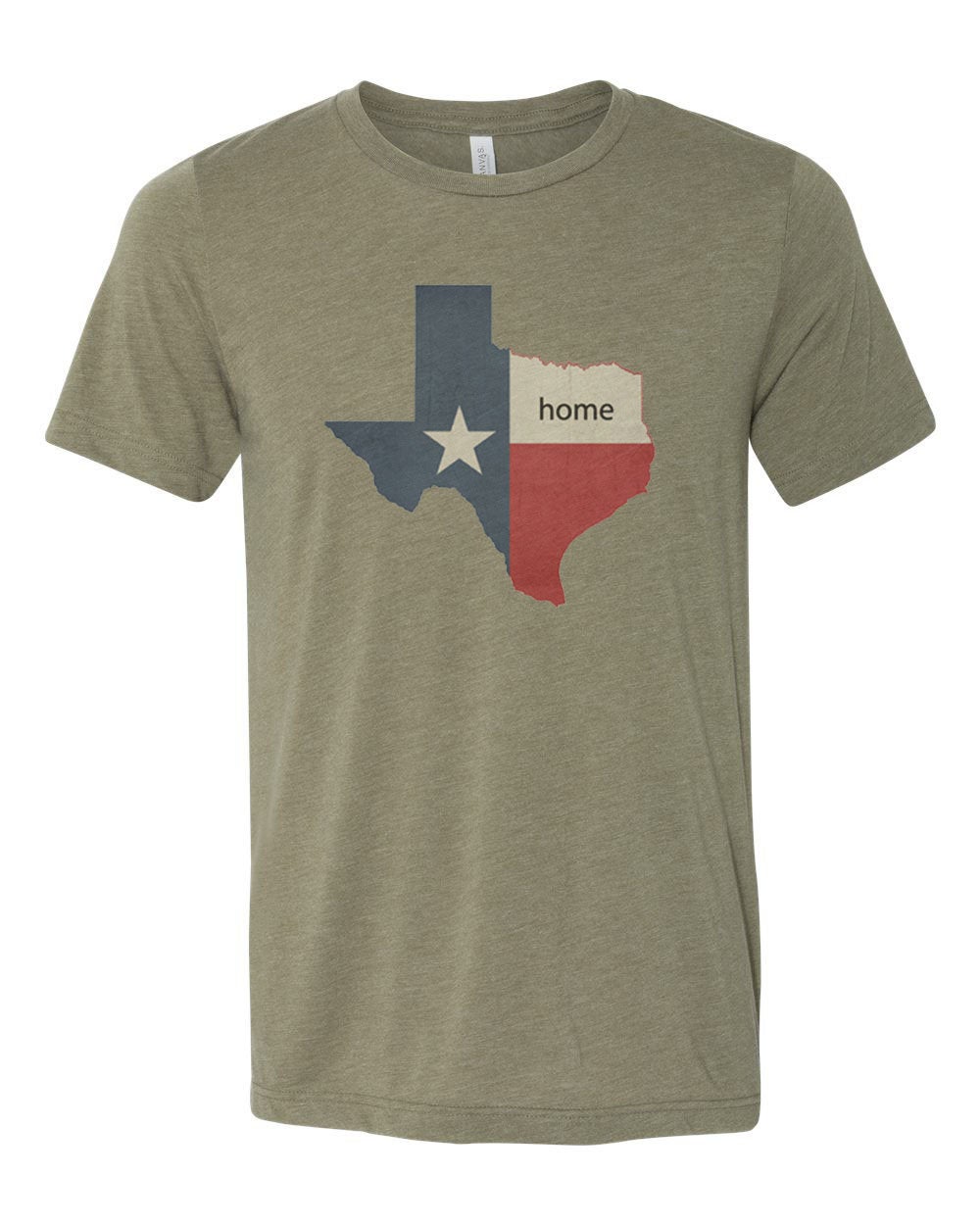 Texas Shirt, Texas Is Home, TX Tee, Soft Bella Canvas, Sublimation, Texas Tee, I'm From Texas, TX Shirt, Texas Native, Texan Shirt, Unisex - Chase Me Tees LLC