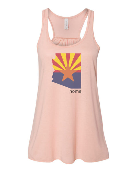 Arizona Tank, Arizona Is Home, Womens Arizona Shirt, Soft Bella Canvas, Sublimation, Arizona Tee, I'm From Arizona, AZ Shirt, AZ Racerback - Chase Me Tees LLC